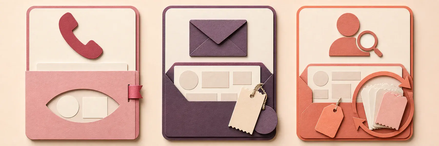 Three people-search options compare phone, email, and name lookups with preview and billing cues.